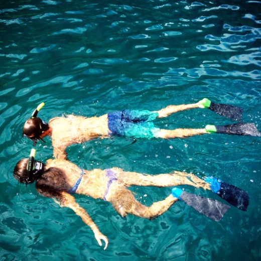 Snorkeling on the Na Pali Coast