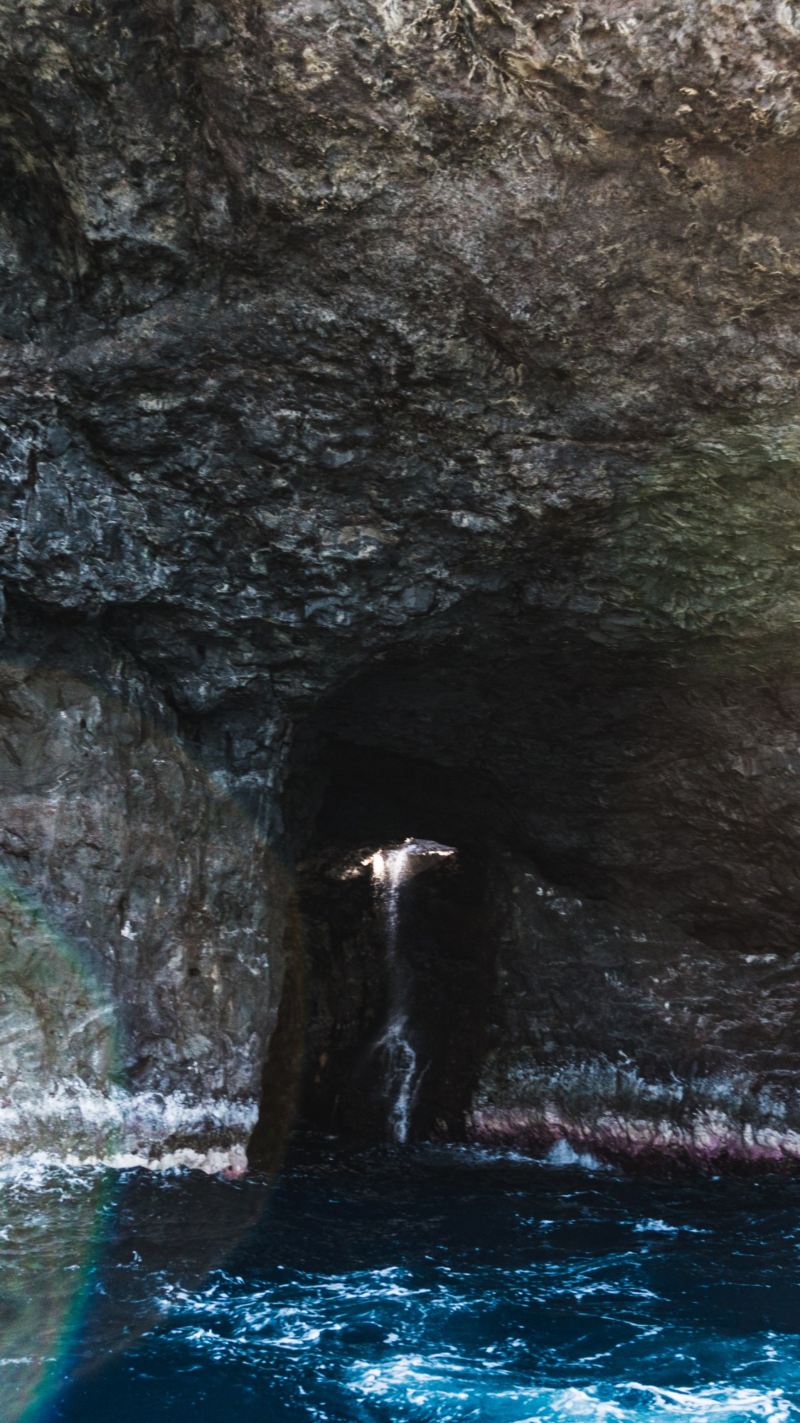 A Cave waterfall